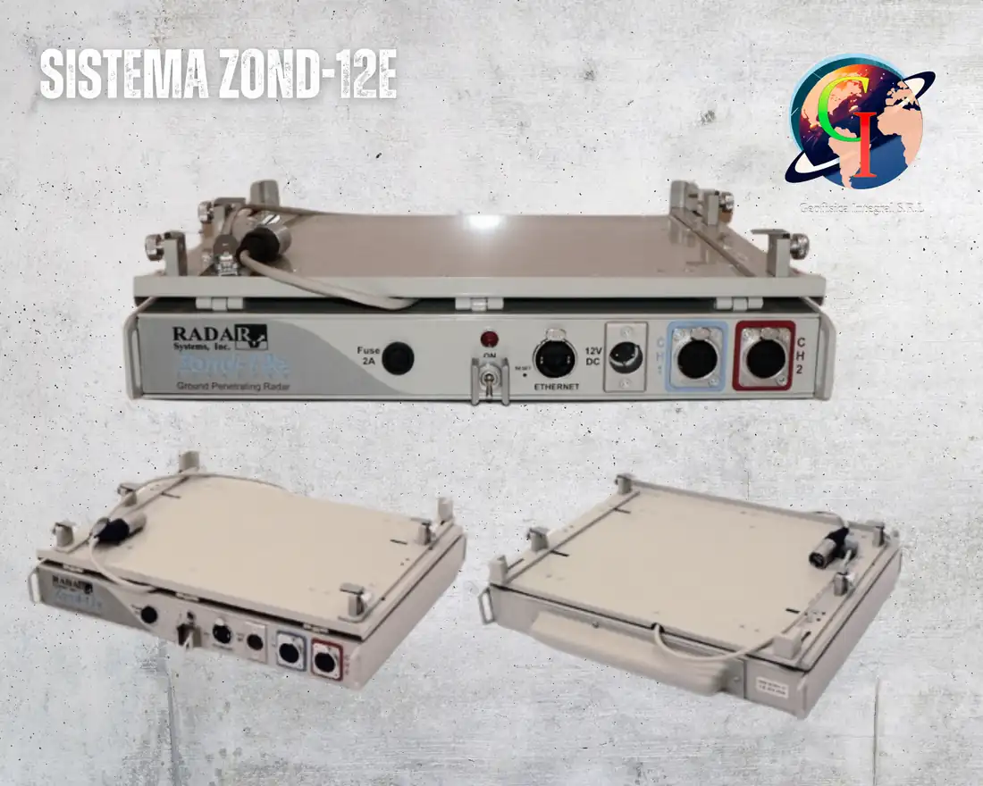 Equipo Zond-12e GPR: radar penetrante portátil para geotecnia, geología y monitoreo ambiental